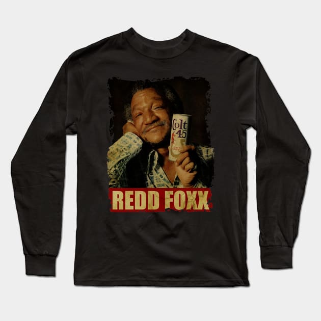 Redd Foxx - NEW RETRO STYLE Long Sleeve T-Shirt by FREEDOM FIGHTER PROD